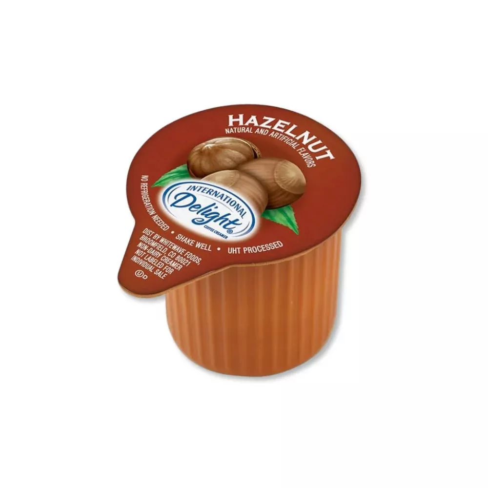 International Delight Hazelnut Coffee Creamers – Single-Serve Cups – 48 Pk