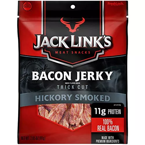 Jack Link's Link Jerky Bacon 2.85 oz Single Bag