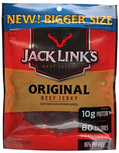 Jack Links Link Jerky Orig 3.25 oz Single Bag