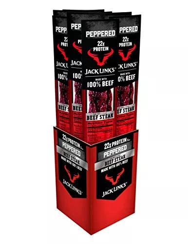 Jack Links Link Jumbo Blk Pepper 2 oz 12 Per Box