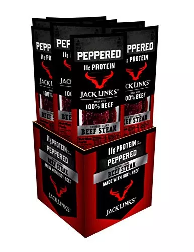 Jack Links Link Steak Blk Pepp 1 oz 12 Per Box