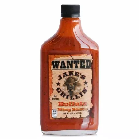 Jake's Grillin' Buffalo Wing Sauce, 14.5 oz
