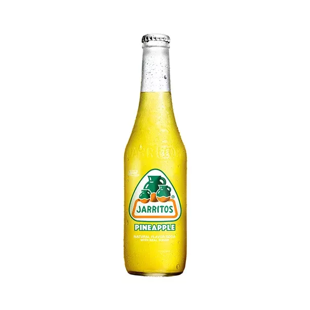 Jarritos Pineapple Flavored Glass Bottle Soda 2 Pack – 12.5oz
