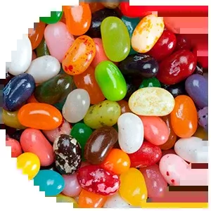 Jelly Belly 10 Flavors Sours Mix in bulk 10lbs