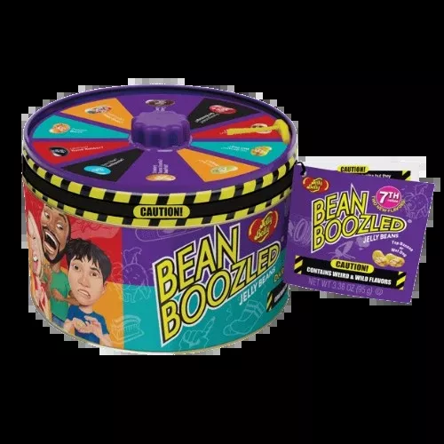 Jelly Belly Bean Boozled Spinner Tin 7th Edition 3.36 oz.