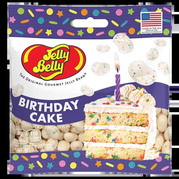 Jelly Belly Birthday Cake 3.5 oz. Bag