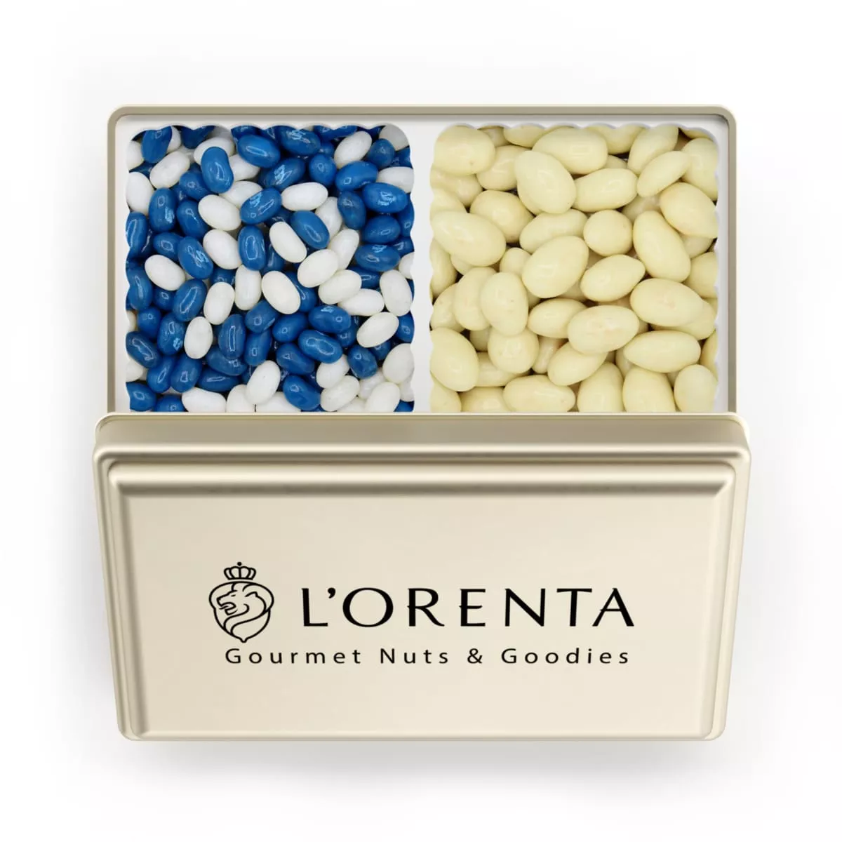 Jelly Belly Blueberry Muffin & White Chocolate Coconut Almonds Tin