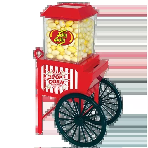 Jelly Belly Buttered Popcorn Bean Machine and Bank
