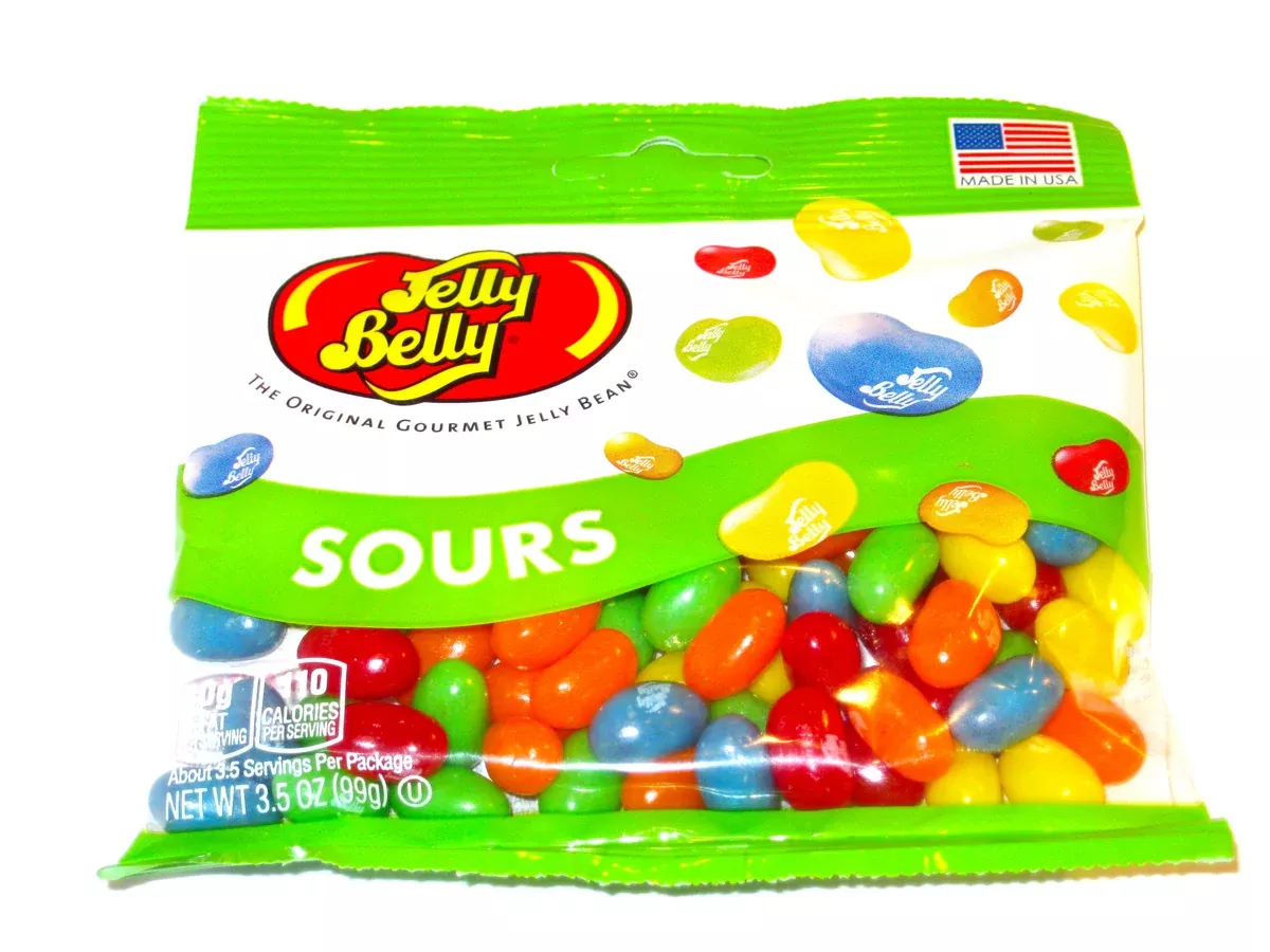 Jelly Belly Jelly Beans SOUR Mix 3.5oz bag