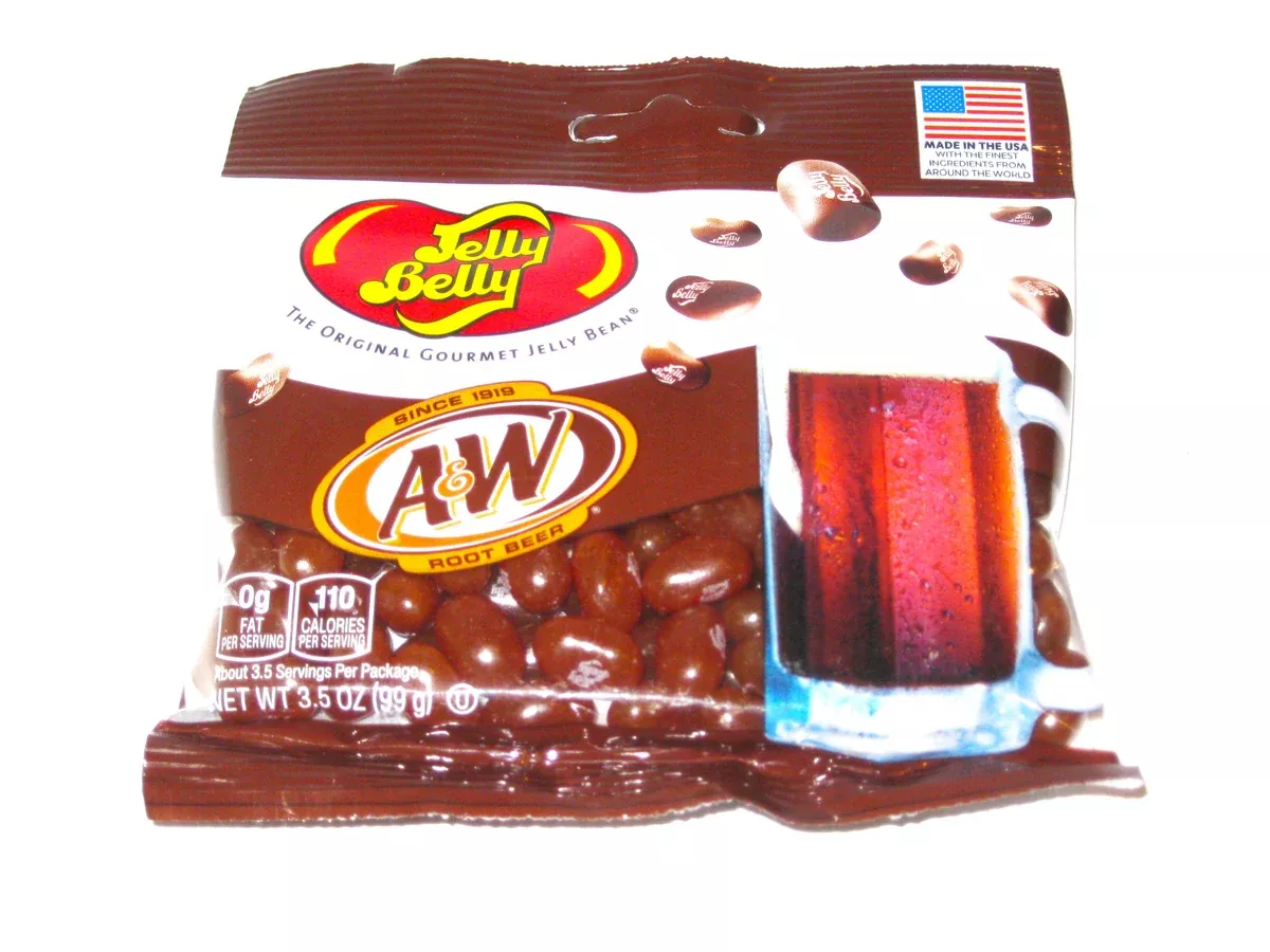 Jelly Belly Jelly Beans A&W Root Beer 3.5oz bag