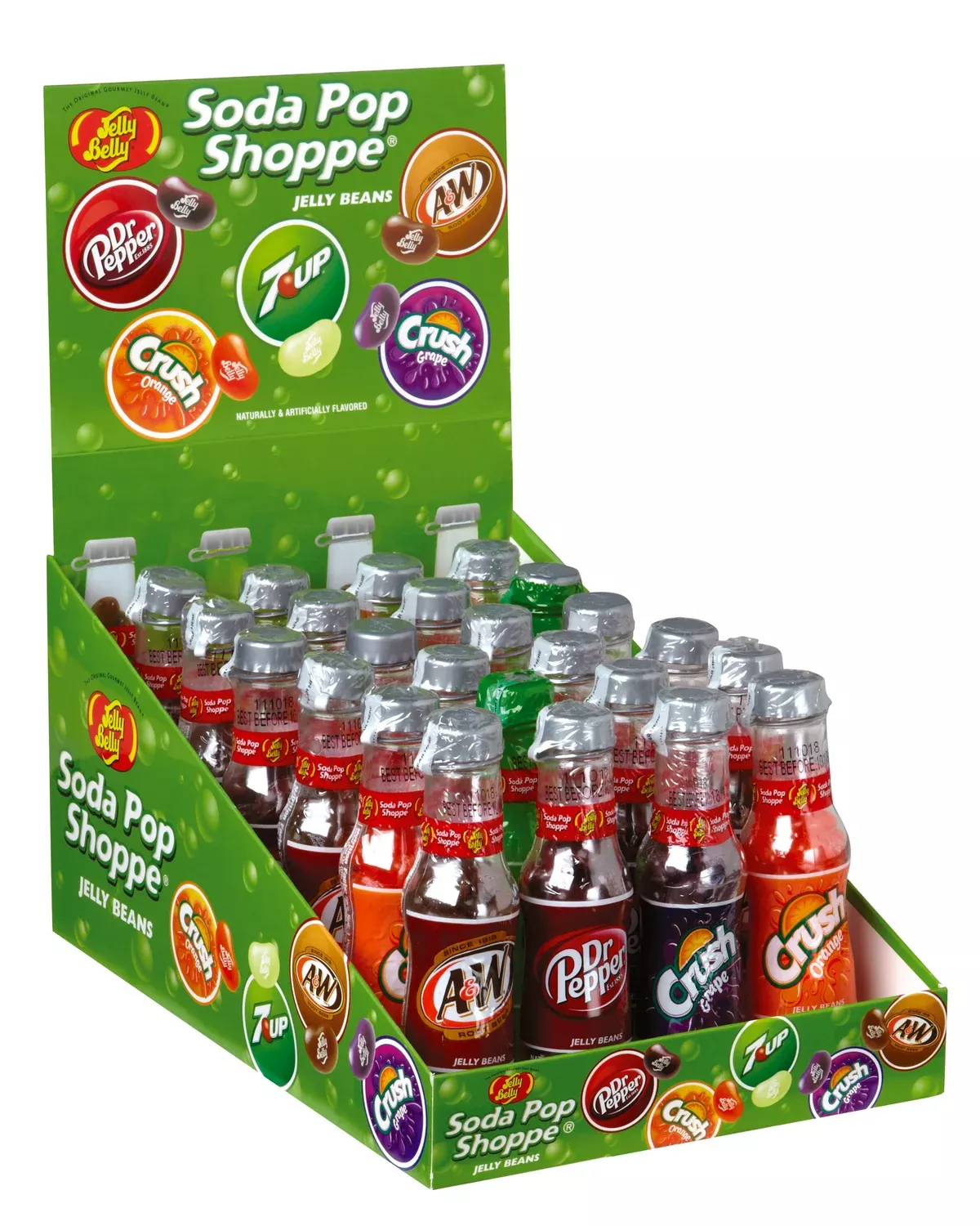 Jelly Belly Soda Shoppe Bottle 1.5oz or 24 Count Box