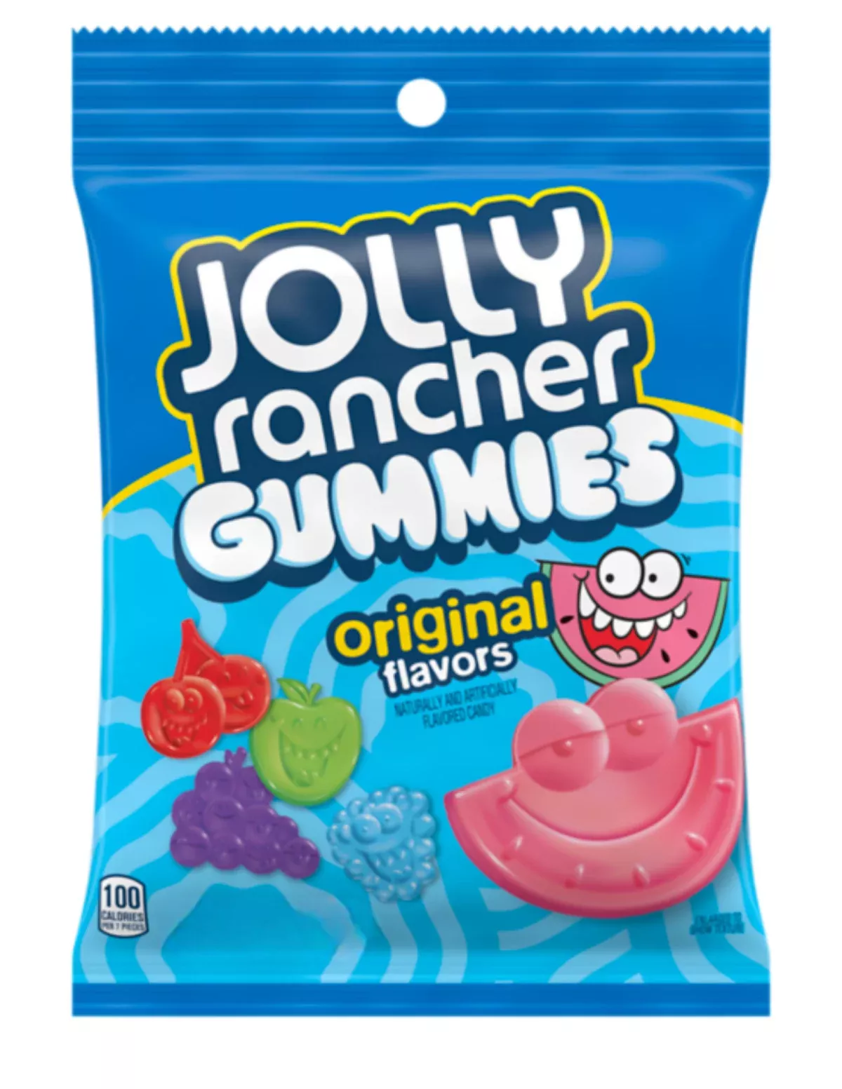 Jolly Ranch Gummies Peg Bag 7 oz Single Bag