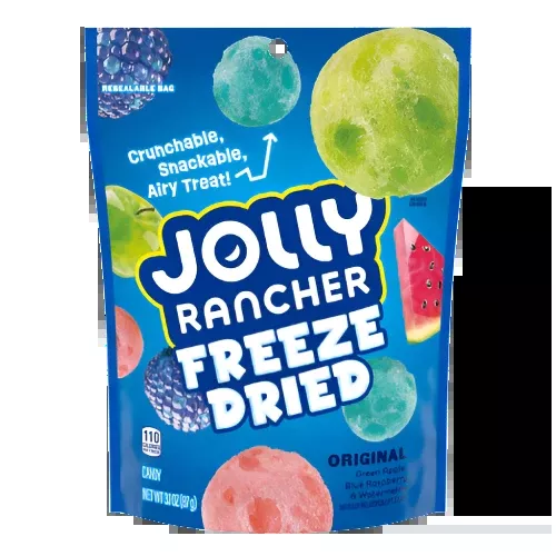 Jolly Rancher Freeze Dried Original Flavors 3.1 oz. Bag