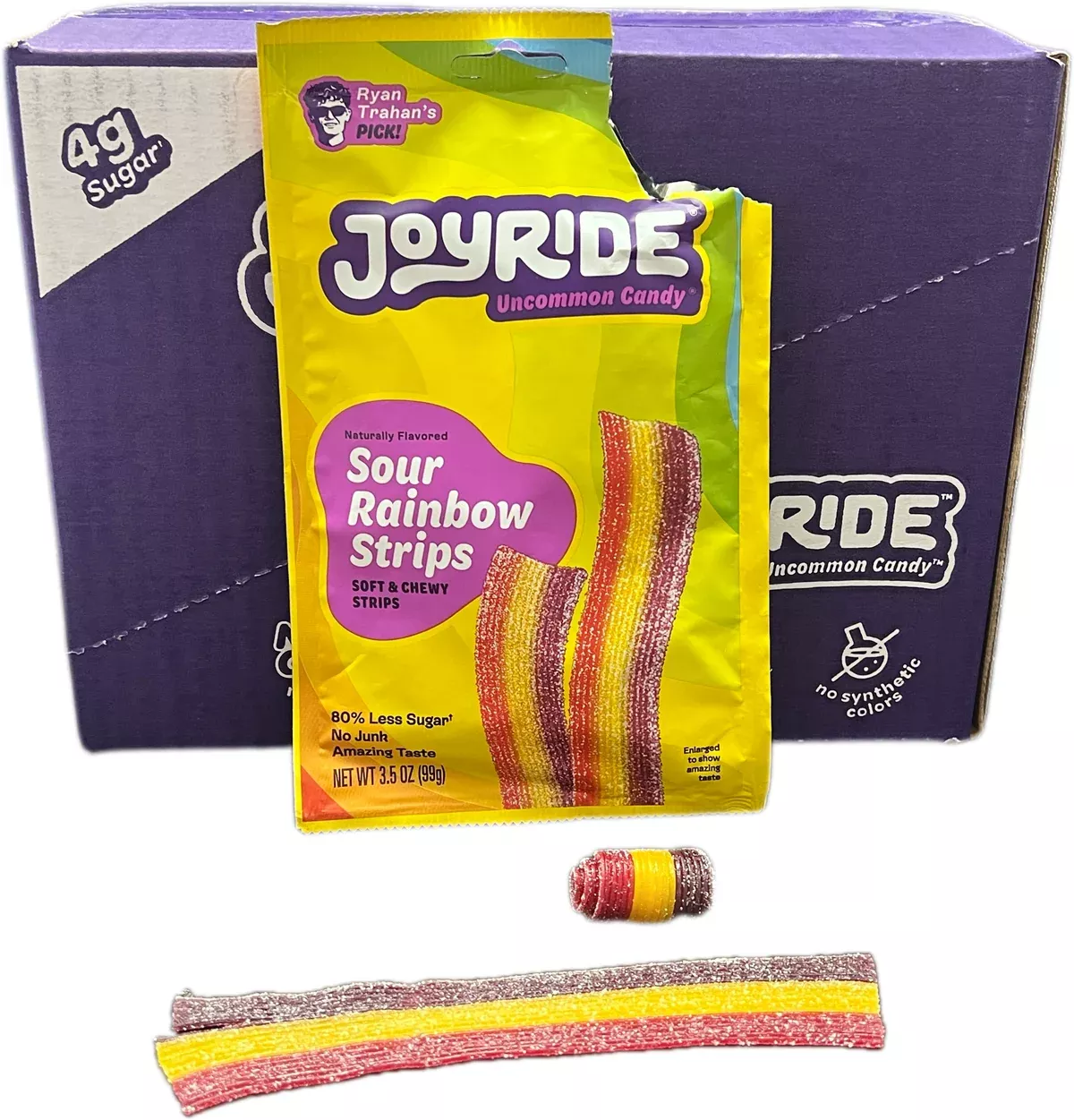 Joyride 3.5oz Bag Sour Rainbow Strips