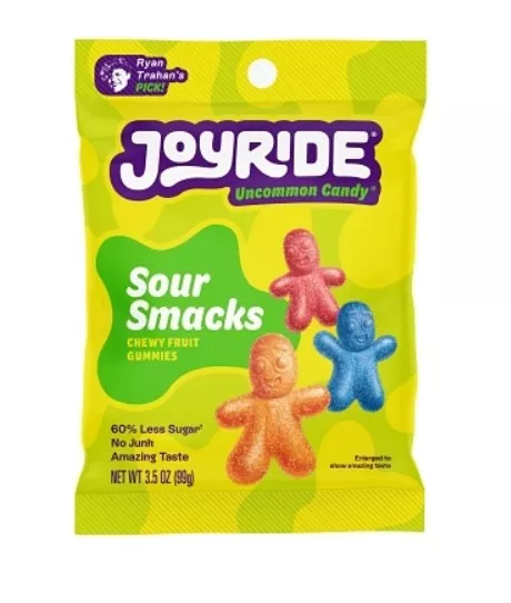 Joyride Sour Smacks, 3.5oz Peg Bag