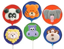 Jungle Lollipals 24 Count