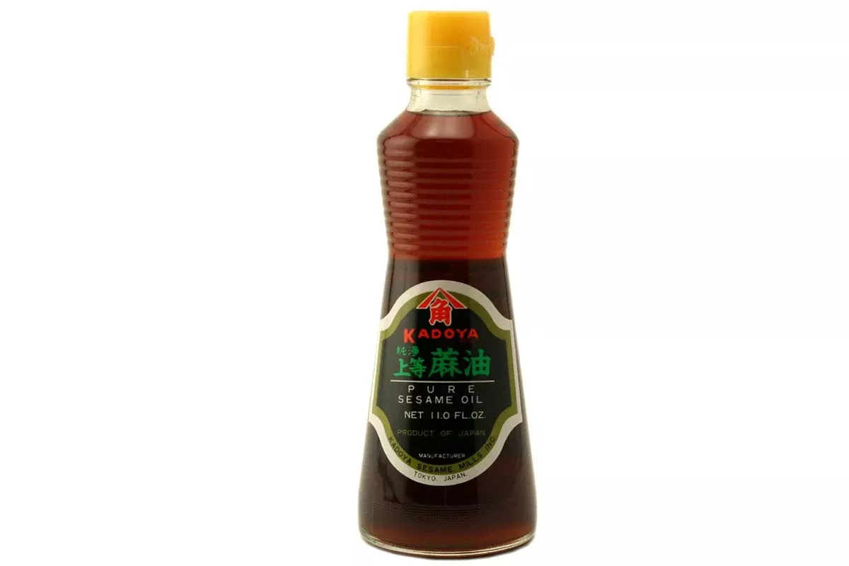 Kadoya Pure Sesame Oil, 11-Ounce Bottle (Pack Of 3)