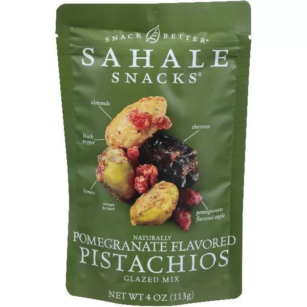 Kar's Nuts Sahale Pomegranate Pistachio 4 Ounce Size - 6 Per Case