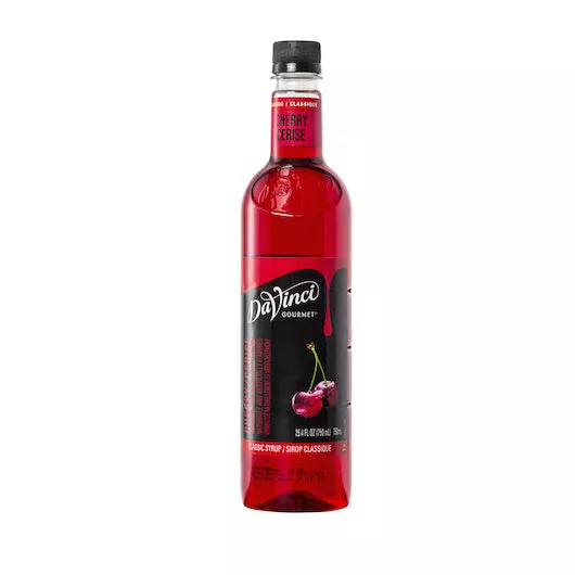 Kerry Food And Beverage Davinci Gourmet Syrup Cherry Flavored 750 Ml - 4 Per Case
