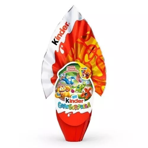 Kinder Gran Sorpresa MINI, UNISEX, Chocolate Easter Egg, 1.4 oz | 41g