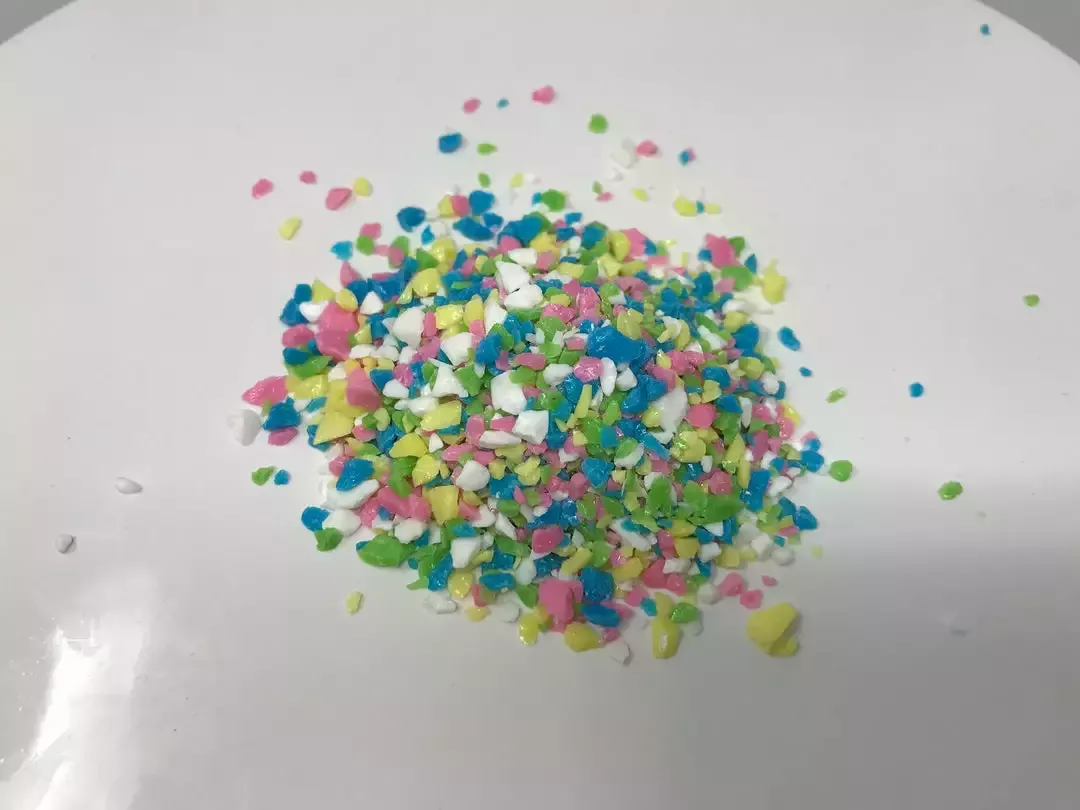 King Leo Candy Grind Crushed Confetti Candy Bakery Topping Sprinkles 2 Pounds
