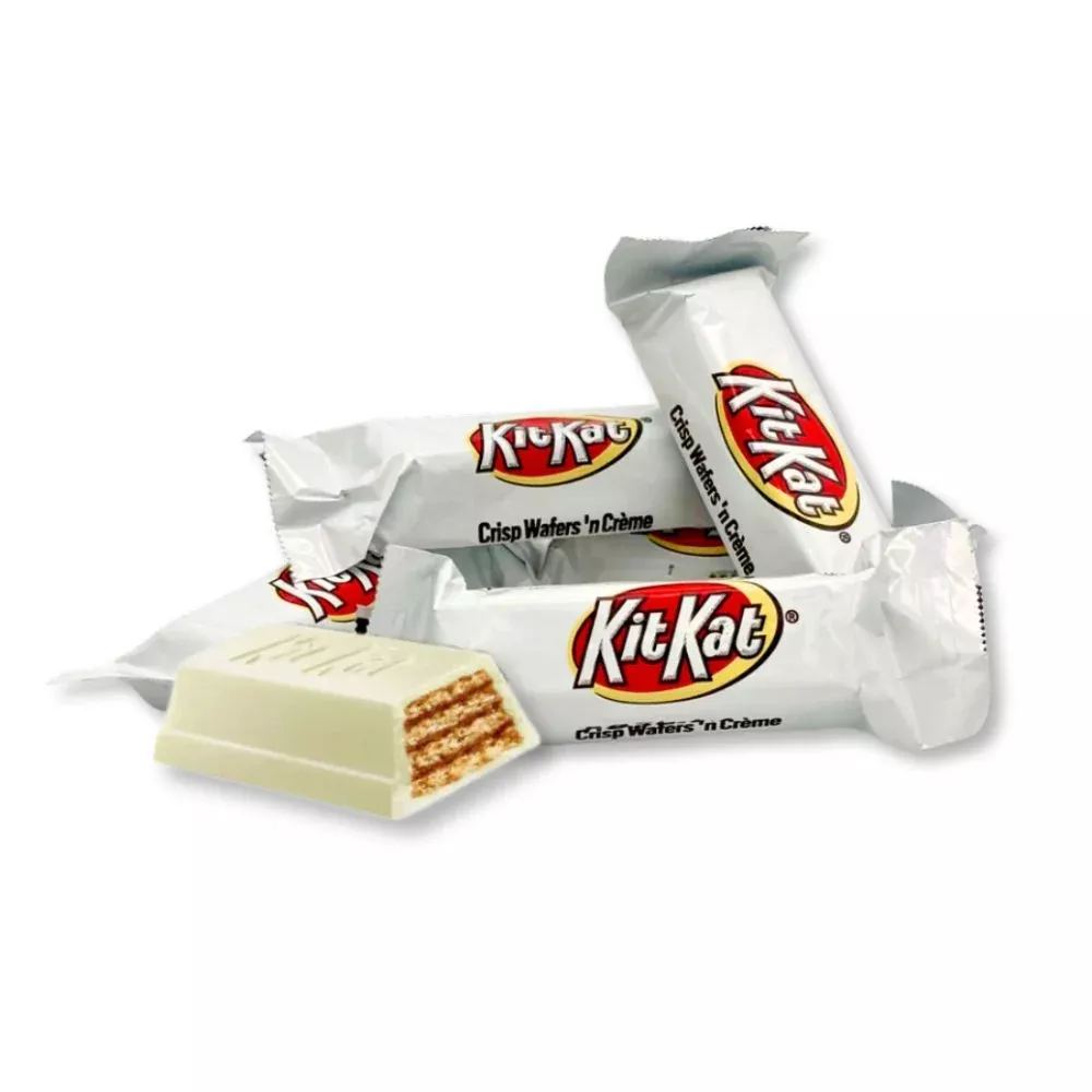 KitKat White Chocolate Wafer Miniatures – Bulk Value Bag – 1 lb