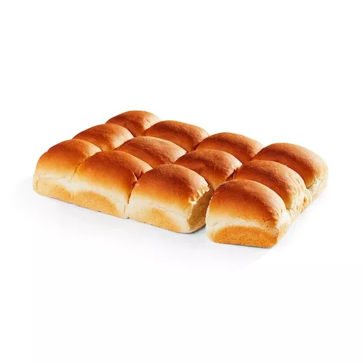 Klosterman Baking Company Klosterman 5 Inch Honey White Dinner Roll 24 Count Packs - 10 Per Case
