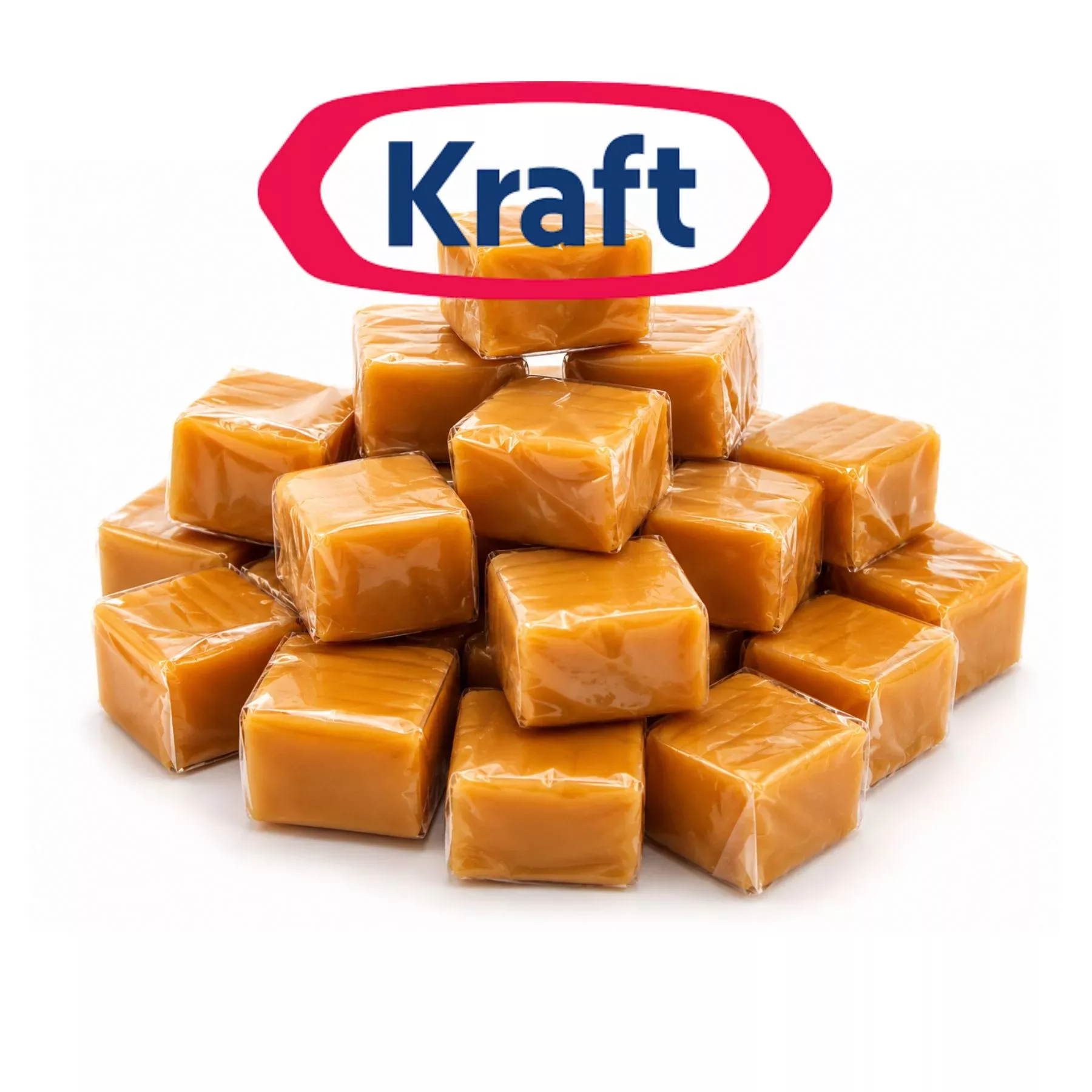 Kraft Caramels Soft Chewy Caramel Candy – Individually Wrapped – Bulk Value Bag – 1 lb