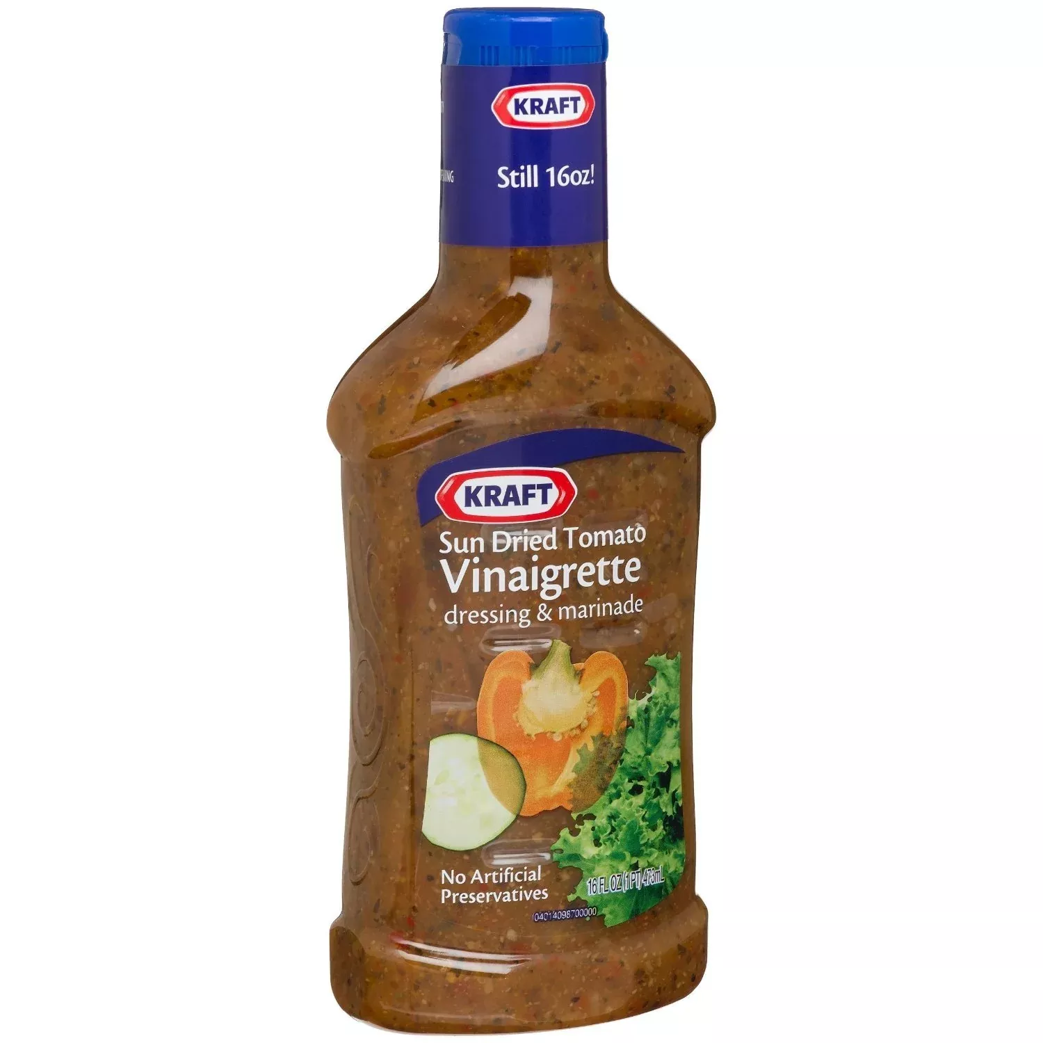 Kraft, Sun Dried Tomato Vinaigrette Dressing, 16Oz Bottle (Pack Of 3)