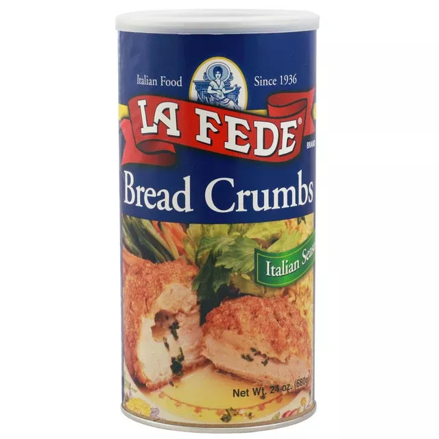 La Fede Italian Seasoned Bread Crumbs, 24 oz