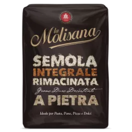 La Molisana - Durum Whole Wheat Semolina - 1Kg – 2.2lb