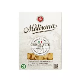 La Molisana - Orecchiette No.30 - Short Pasta (16oz / 1LB)