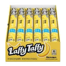 Laffy Taffy Rope Banana Boxes 24ct