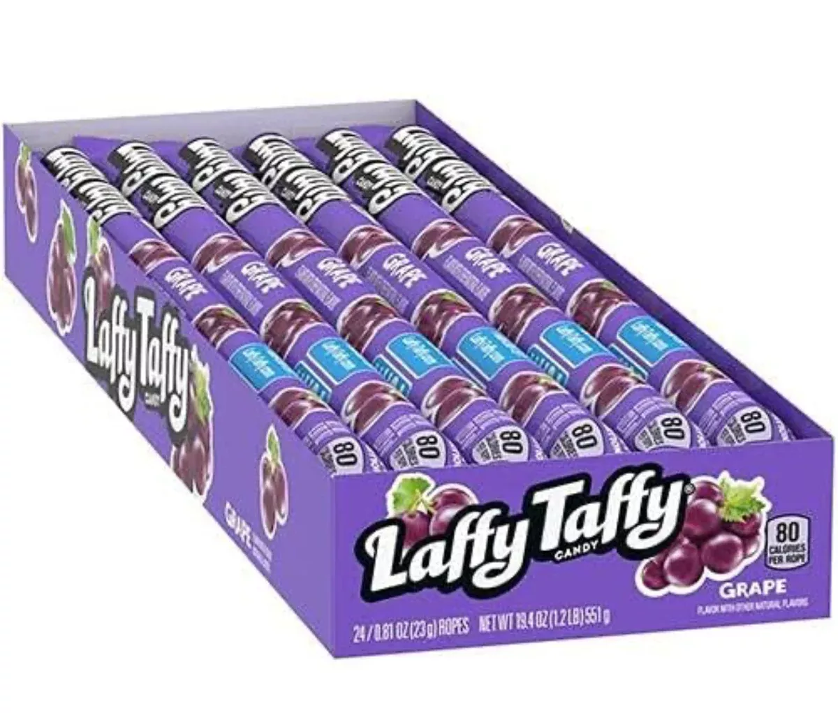 Laffy Taffy Rope Grape Boxes 24ct