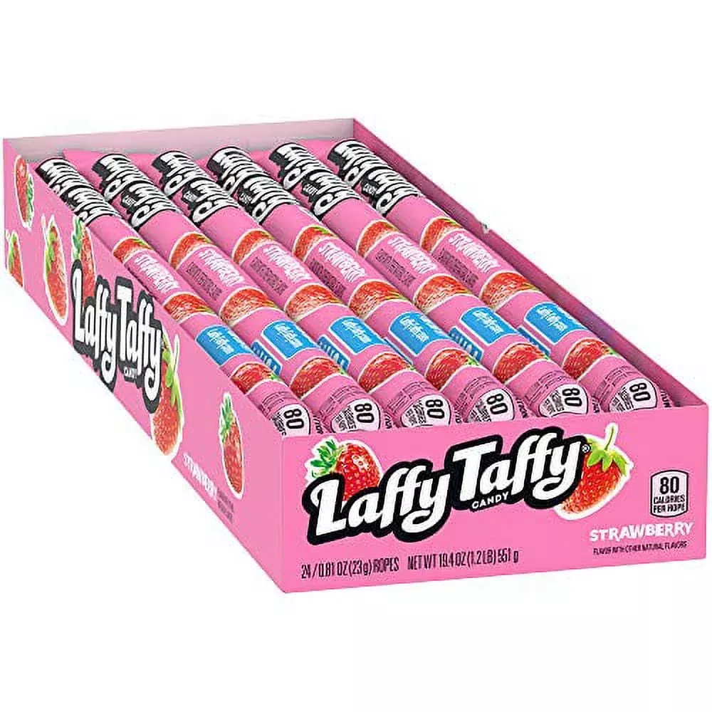Laffy Taffy Rope Strwbery Boxes 24ct