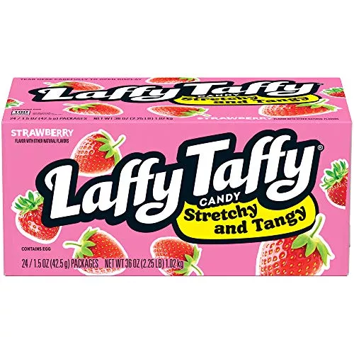 Laffy Taffy Taffy Bar Strawbrry 24 Per Box