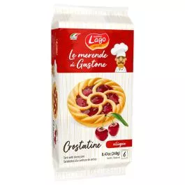 Lago - Crostatine Ciliegia - Cherry tart - 240gr 8.47Oz