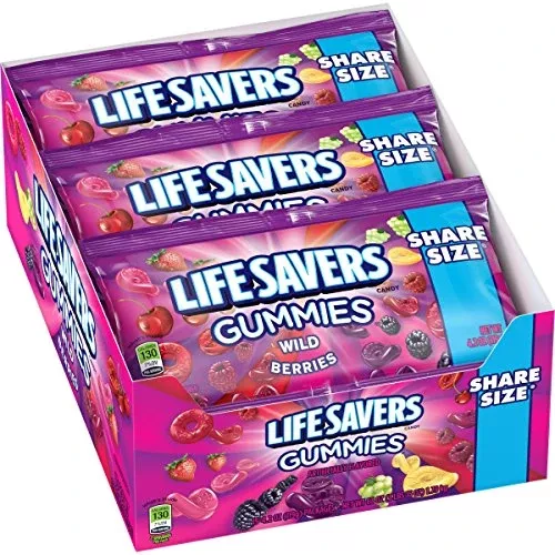 Life Savers Gummi Wild Berry King 15 Per Box