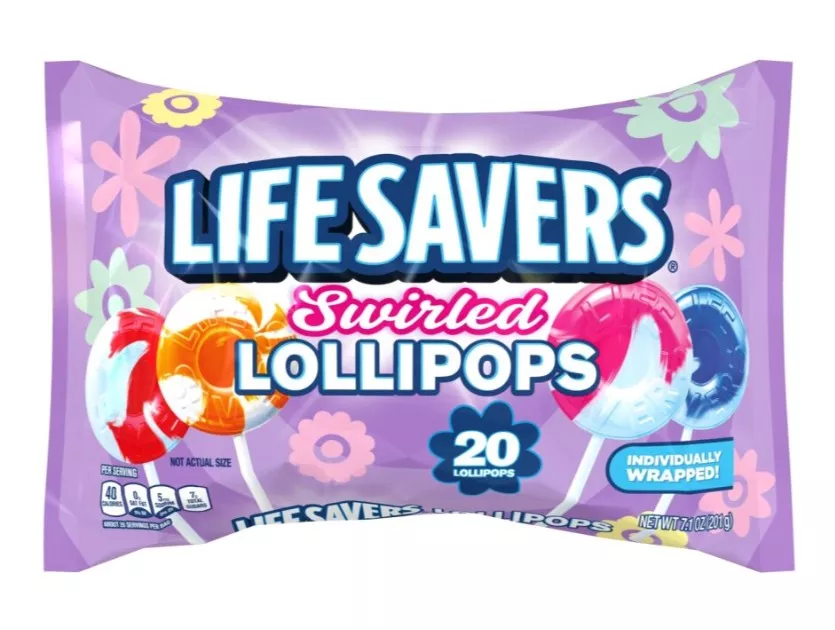 Life Savers Swirled Pops - 7.1oz Bag
