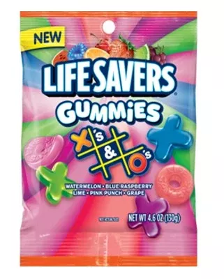Lifesavers Gummies X O Peg Bag 4.6 oz