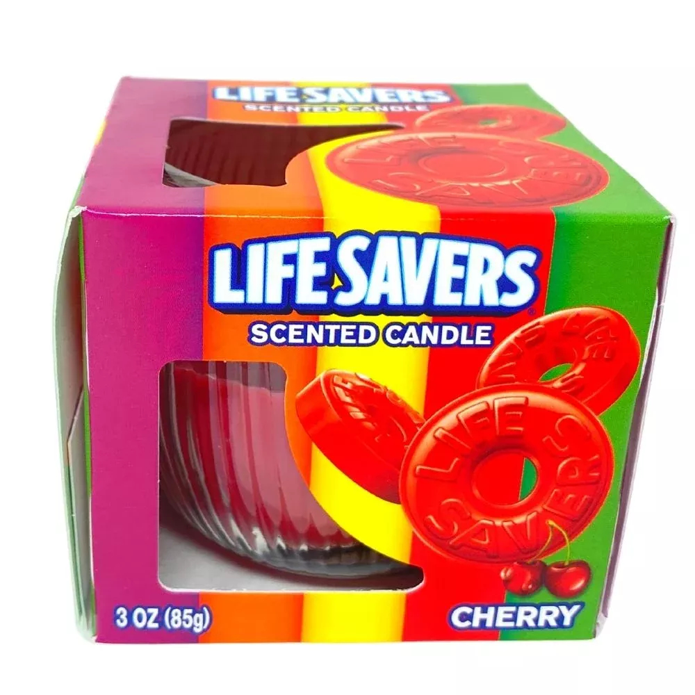 Lifesavers Scented Candle Cherry - 3oz.