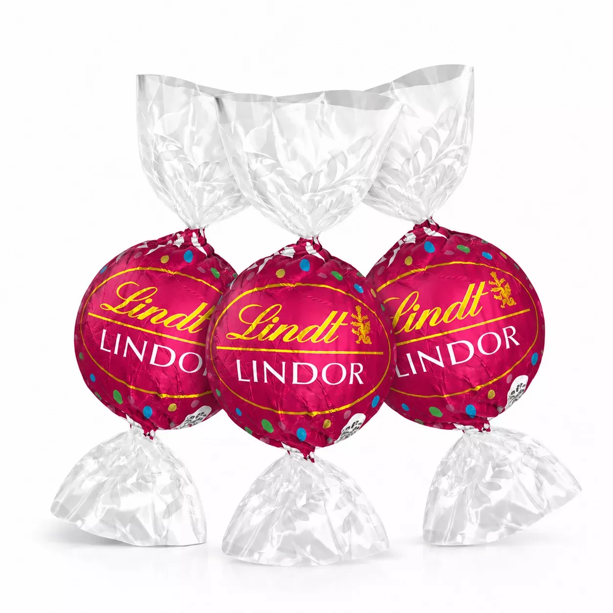 Lindt LINDOR Birthday Cake White Chocolate Truffles – Bulk Value Bag – 1 lb