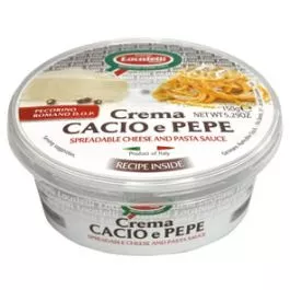Locatelli - Crema Cacio e Pepe - spreadable cheese and pasta sauce - 150gr - 5.29 oz