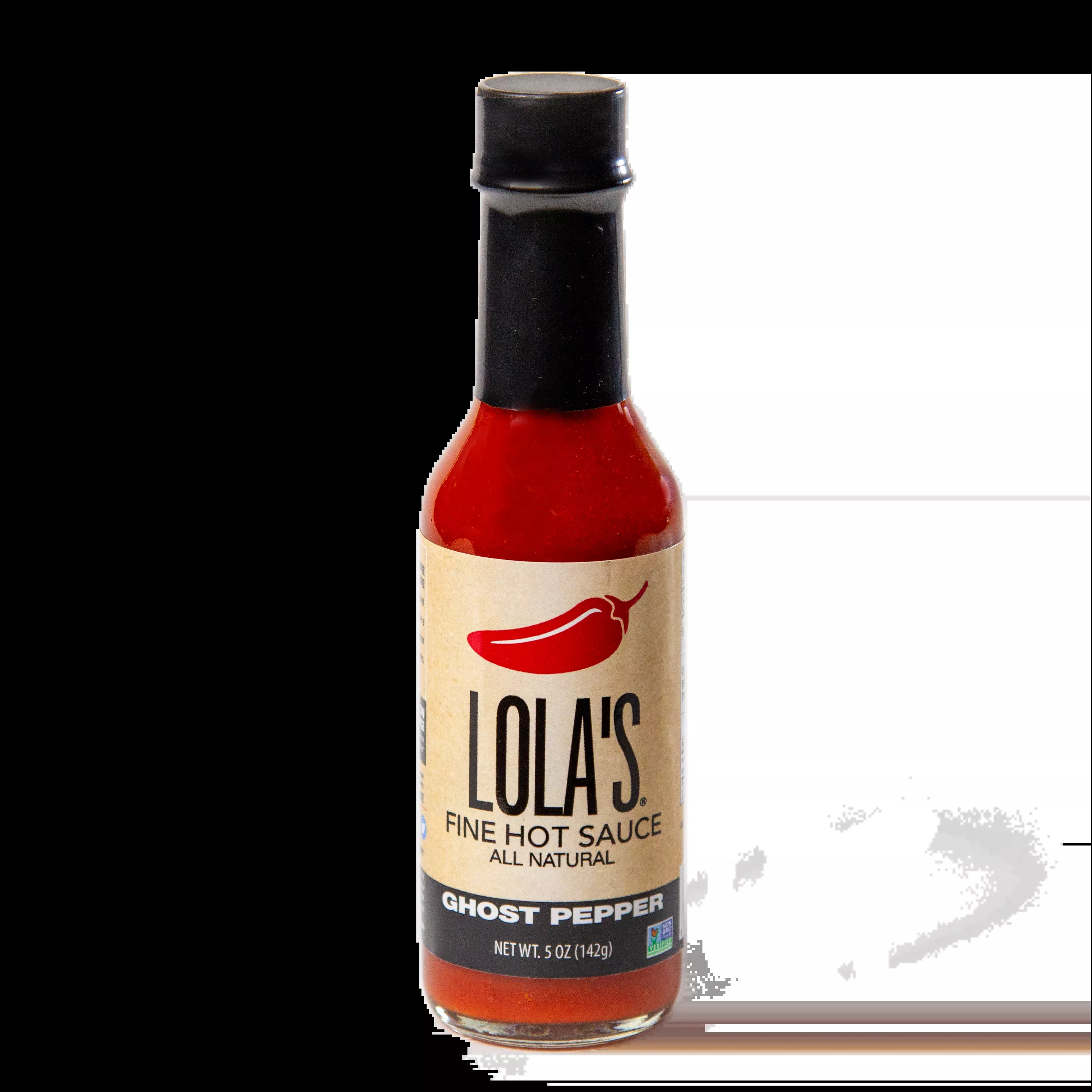 Lola's Fine Hot Sauce Ghost Pepper 5 Fluid Ounce - 12 Per Case