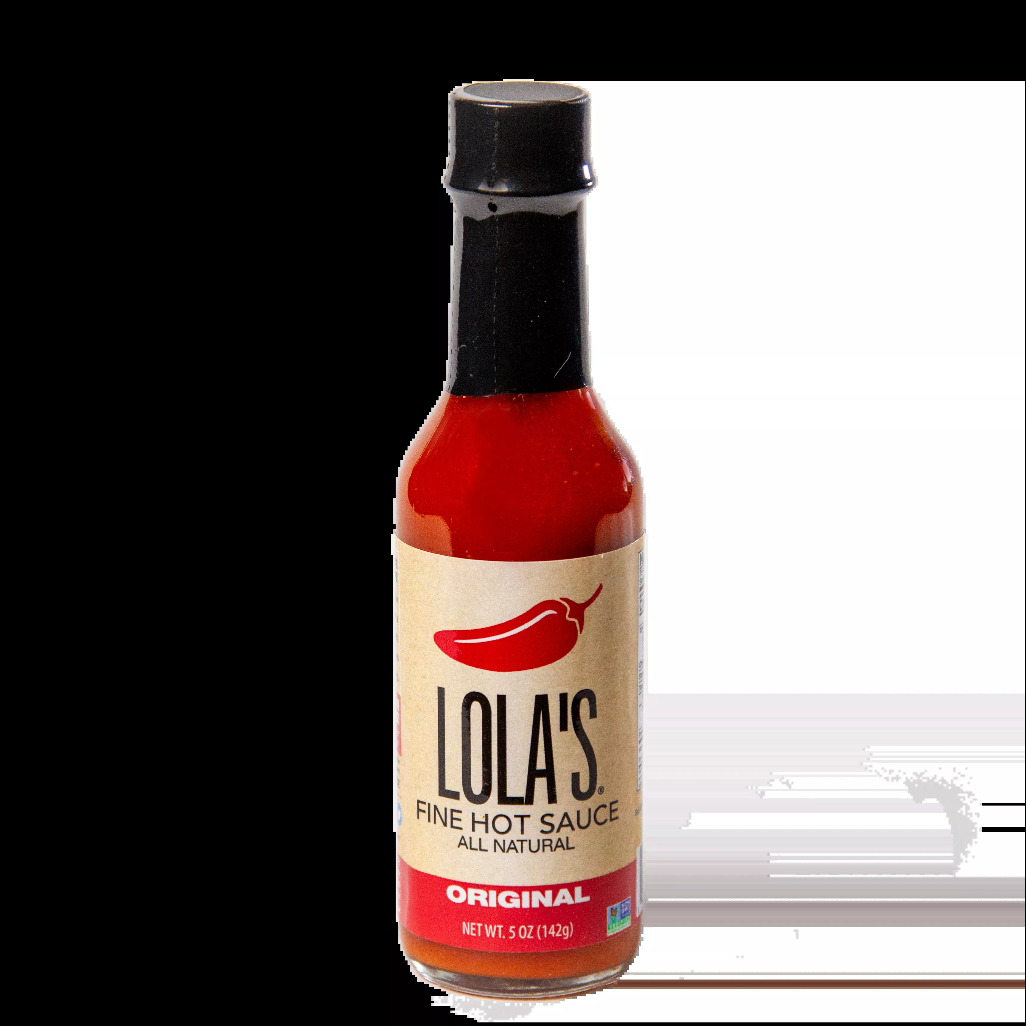 Lola's Fine Hot Sauce Original 5 Ounce Size - 12 Per Case