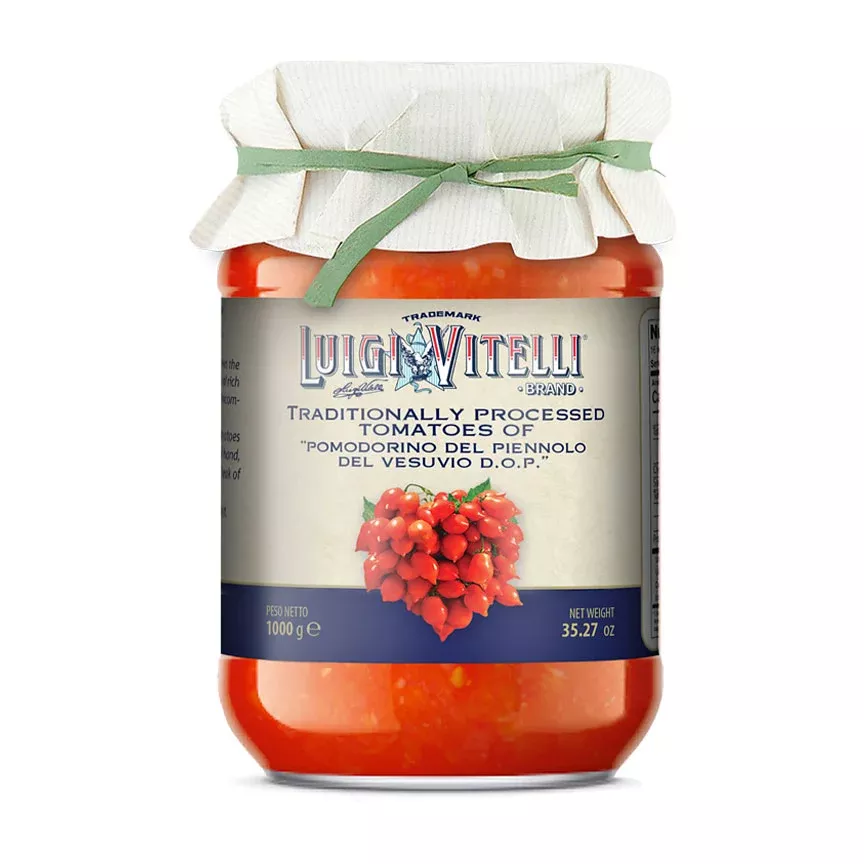 Luigi Vitelli Piennolo Del Vesuvio Tomatoes, 33.5 oz | 950g
