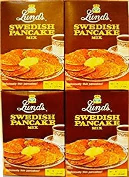 Lund'S Swedish Pancake Mix, 12 Ounce, (Pack Of 4)