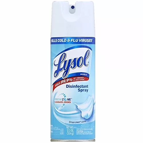 Lysol Spray Crsp Linen 12 oz Single Can