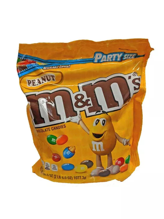 M & M Peanut Party Size 38oz Bag