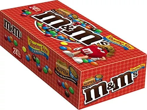 M&M'S Peanut Butter King 24 Per Box